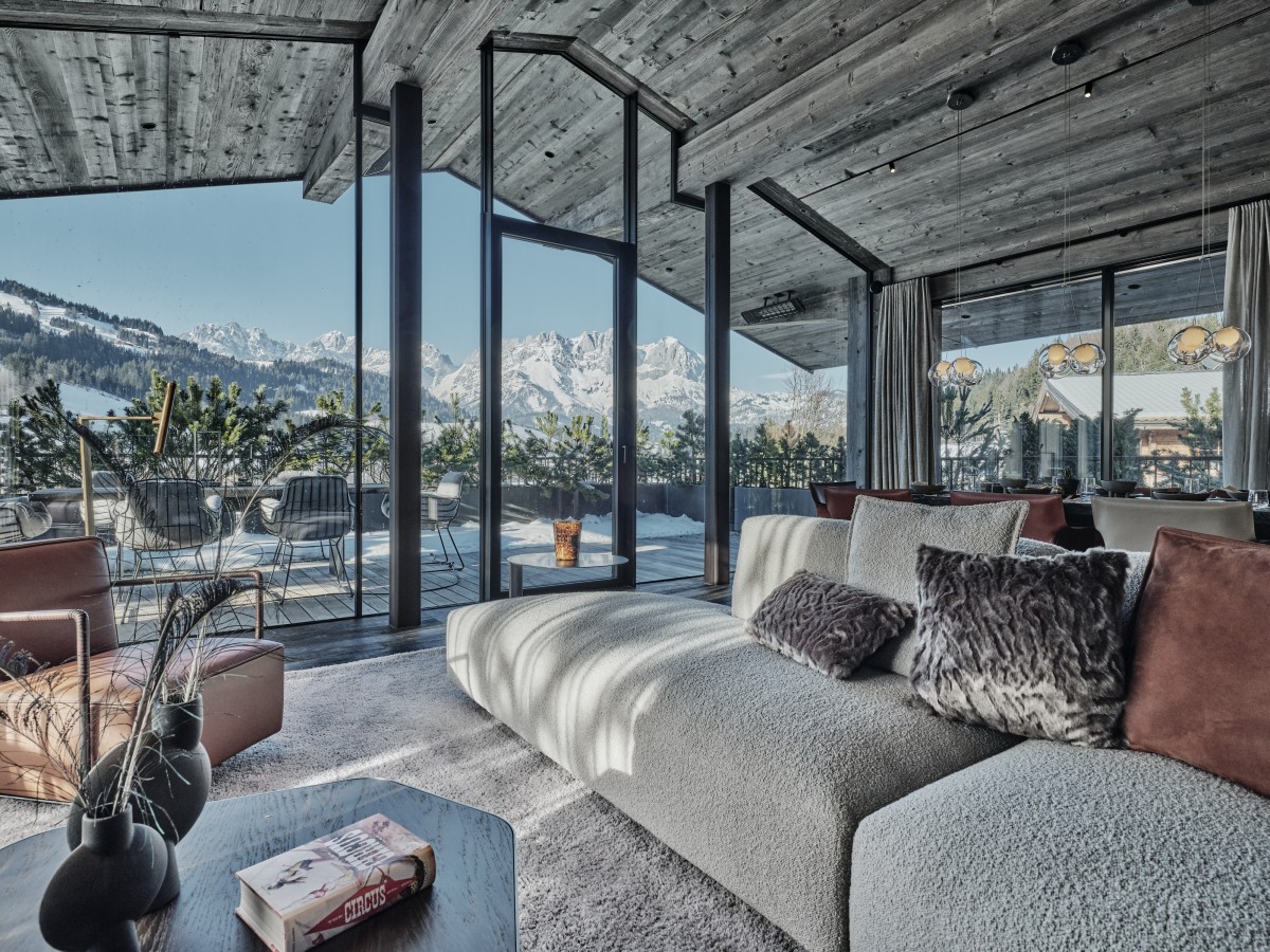 casa nos Alpes