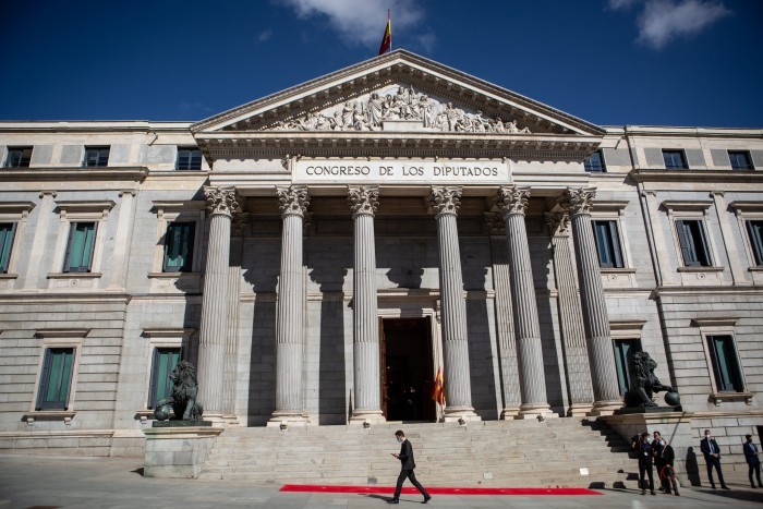 Congresso dos Deputados em Espanha Limites às rendas em Espanha