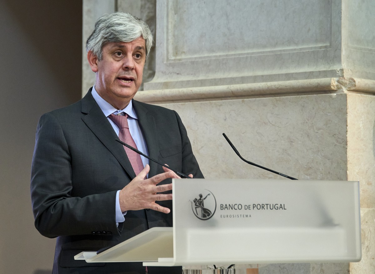 Mário Centeno, governador do Banco de Portugal Descida dos juros pelo BCE