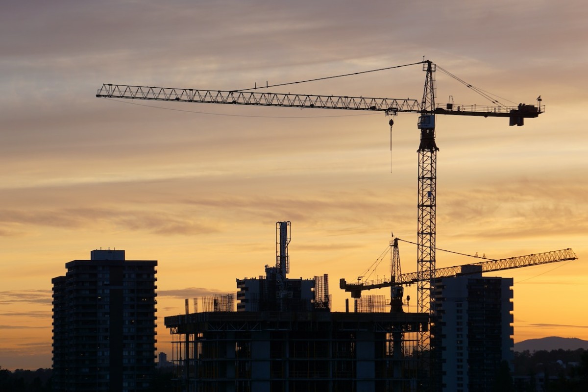 Construção da sede da Amazon