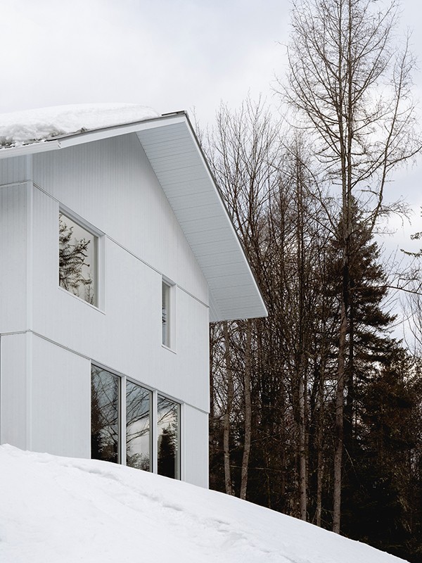 Uma casa de estilo alpino 