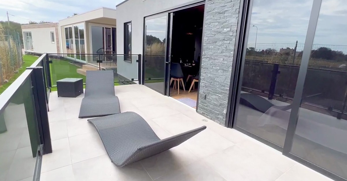 Casas pré-fabricadas móveis e que podem ser personalizáveis