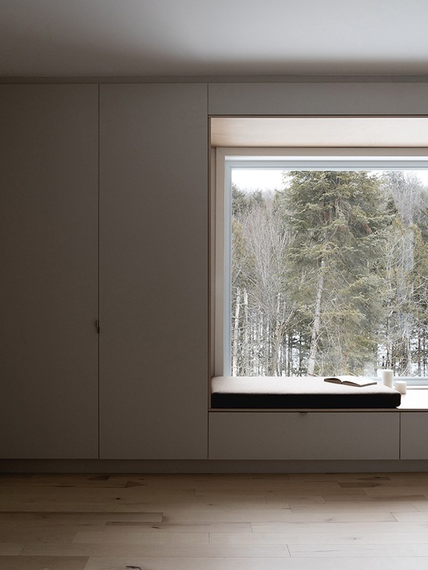 Uma casa de estilo alpino 
