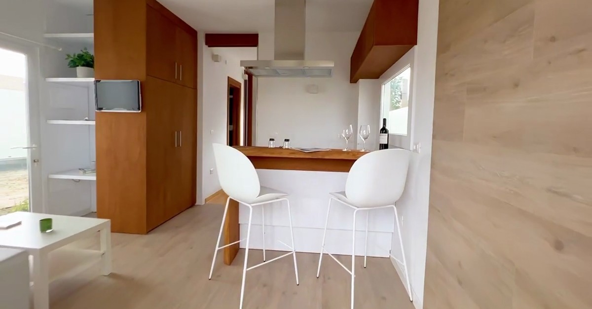 Casas pré-fabricadas móveis e que podem ser personalizáveis