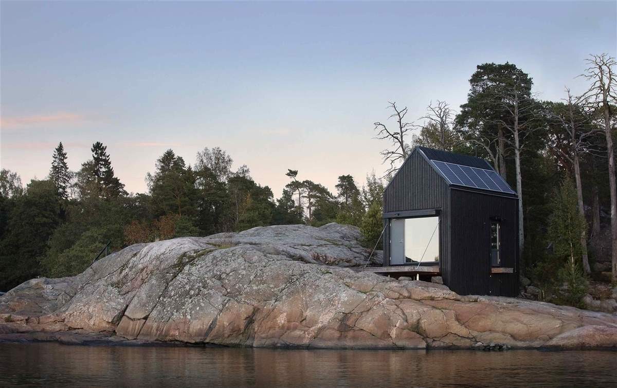 Terraço com vista para o mar