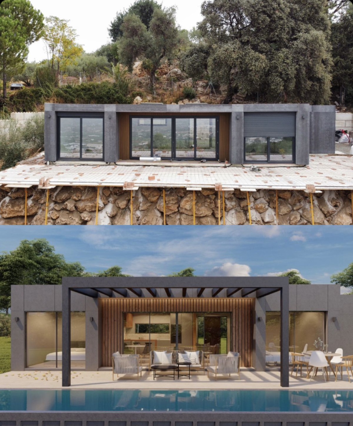 Design e contrução da casa-contentor