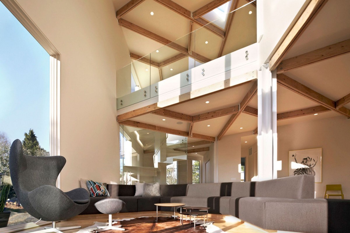 Esta incrível casa pré-fabricada de design foi instalada num único dia