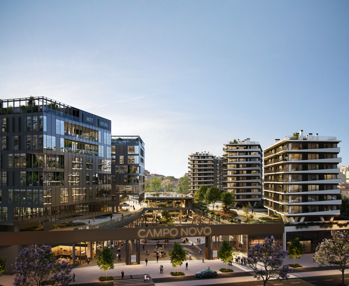 Empreendimento Campo Novo está a nascer junto ao estádio do Sporting