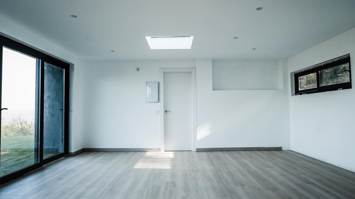 Interior da casa contentor