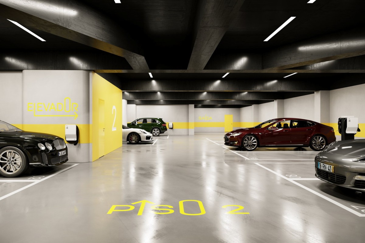 estacionamento privativo do BOW 123