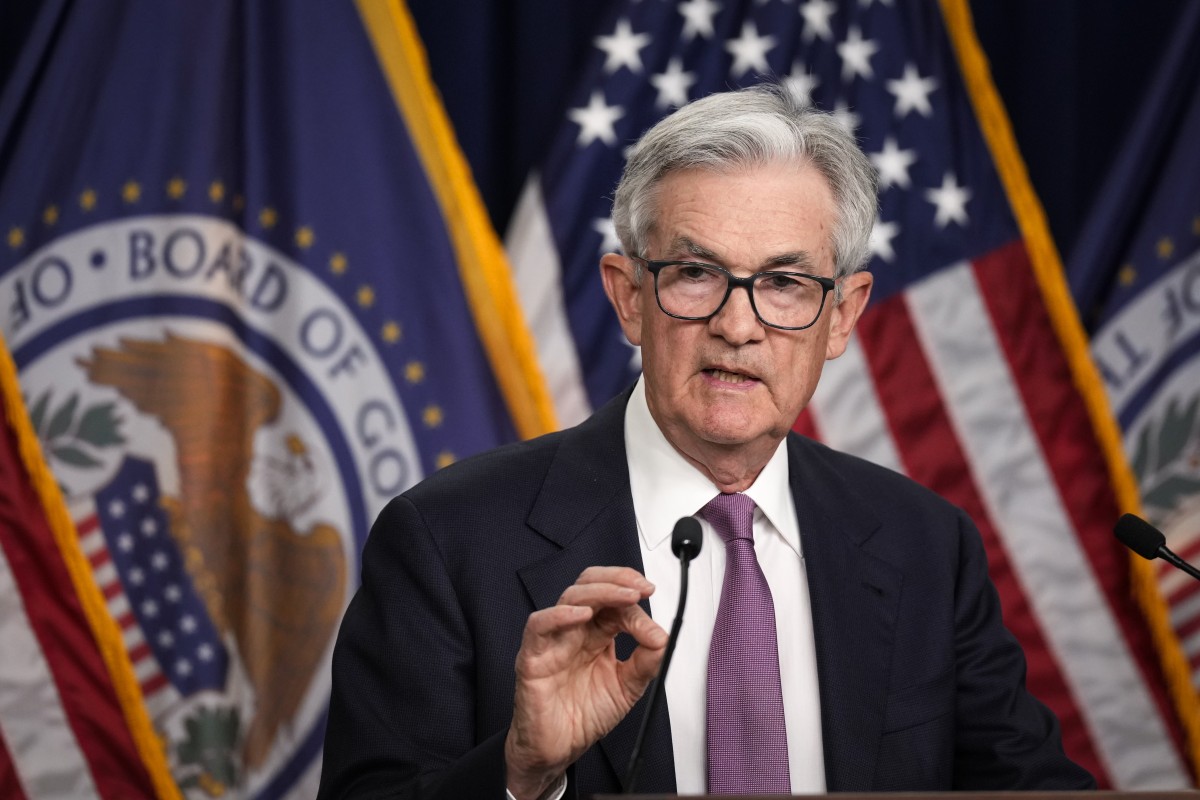 Jerome Powell, presidente da Fed Juros nos EUA