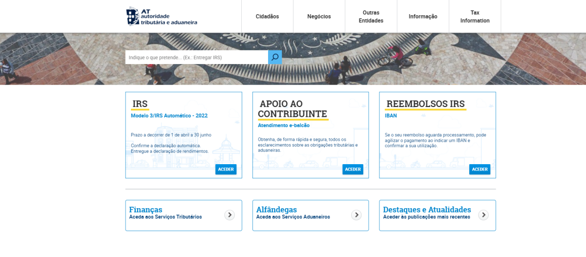 Portal das finanças