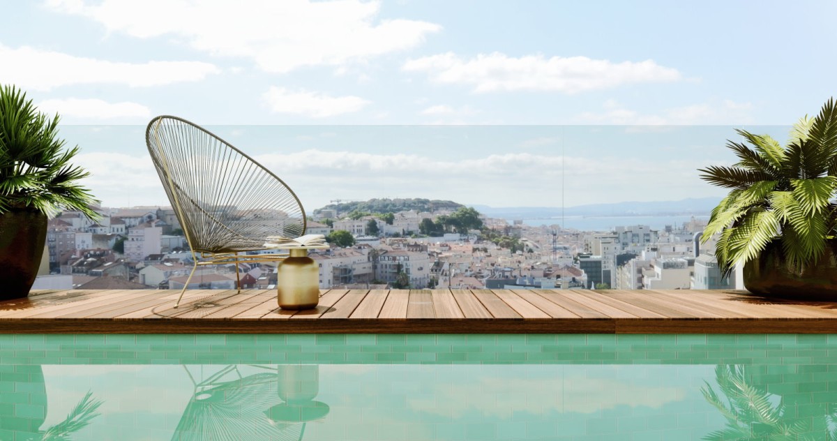 Piscina panorâmica