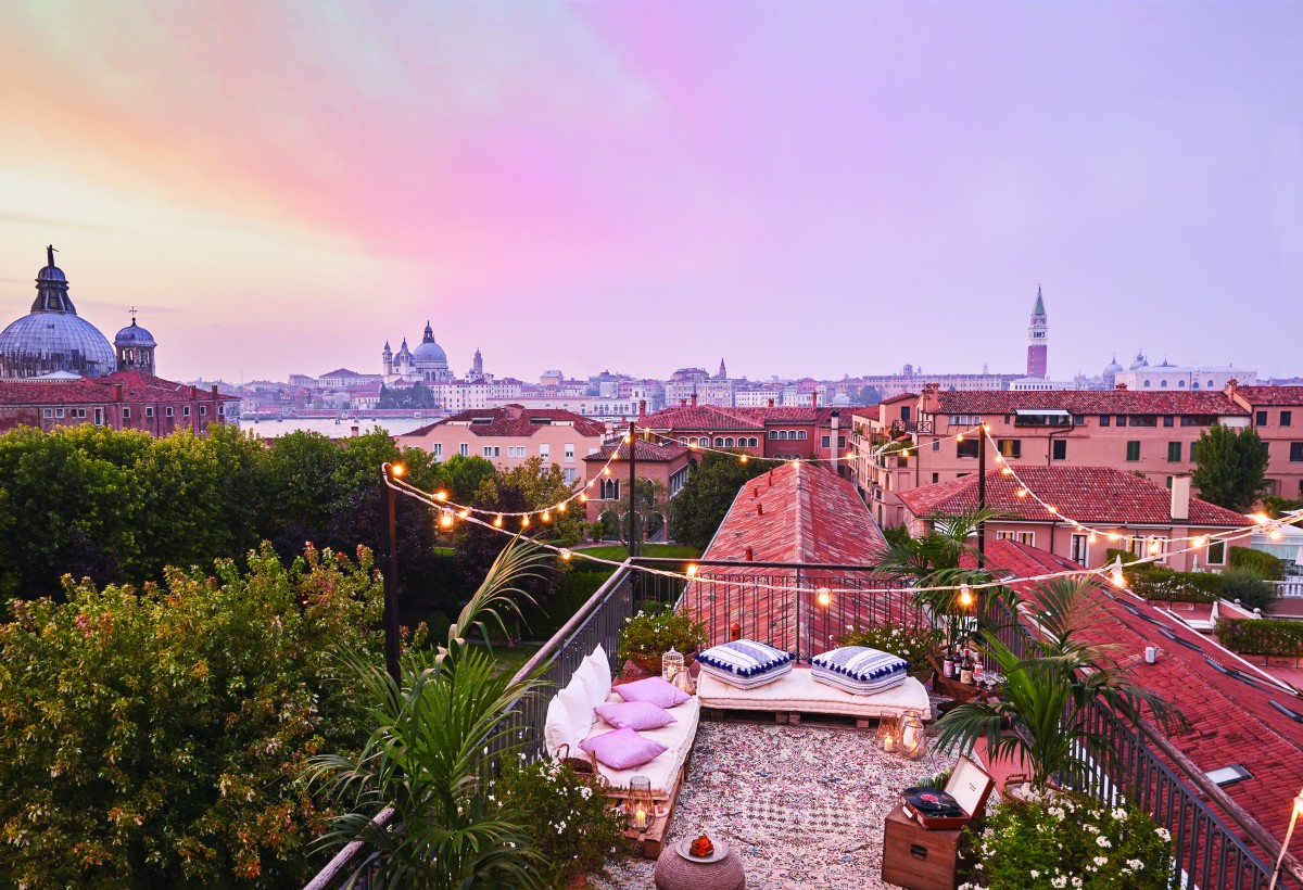 vistas do terraço do Hotel Cipriani
