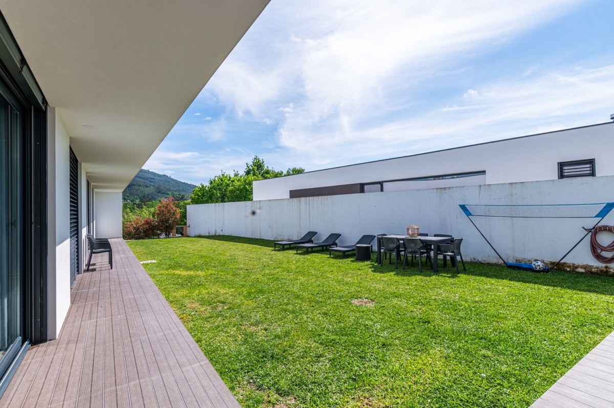 Casa com espaço exterior