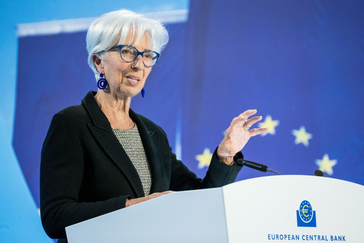 Christine Lagarde, presidente do BCE Euribor a subir