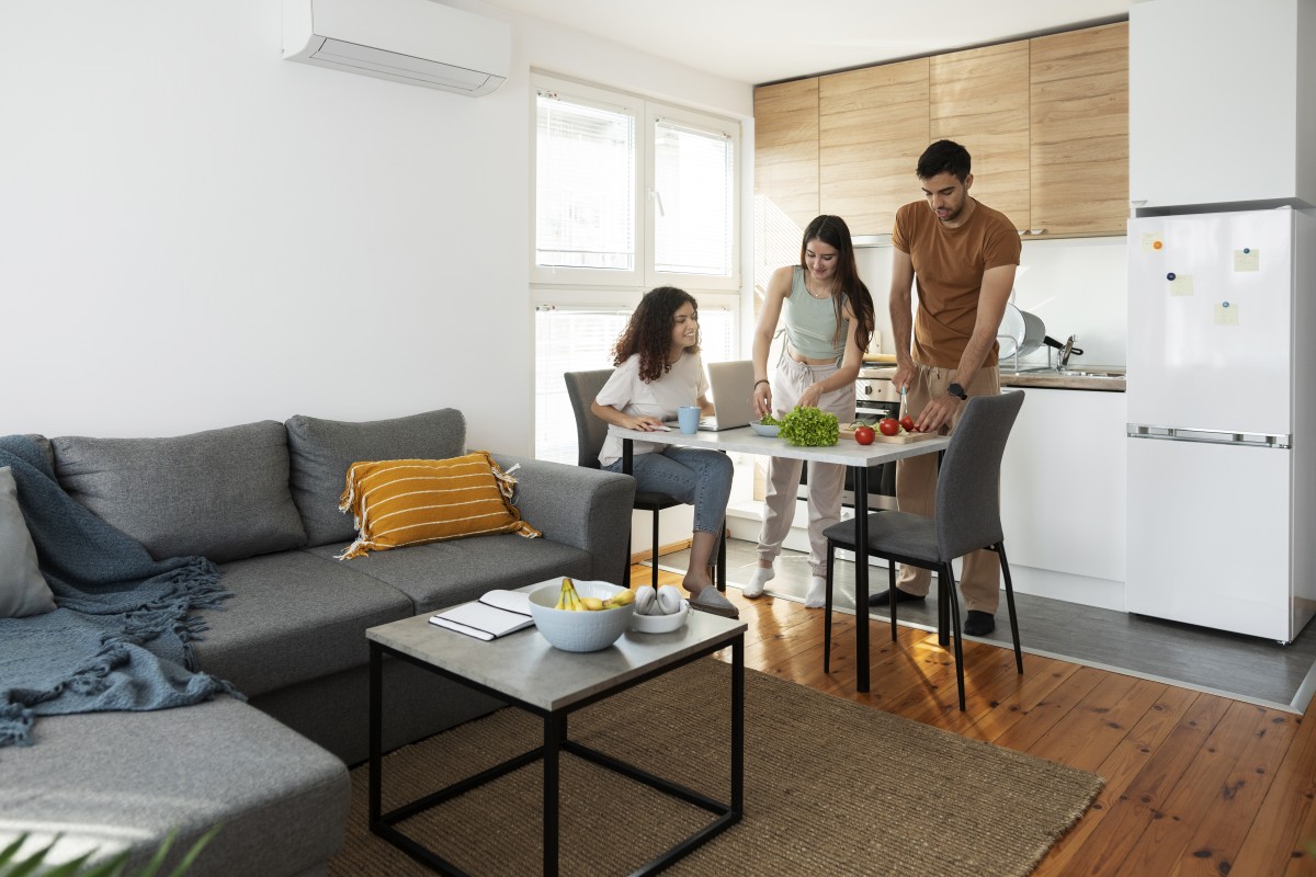 Viver em casas partilhadas