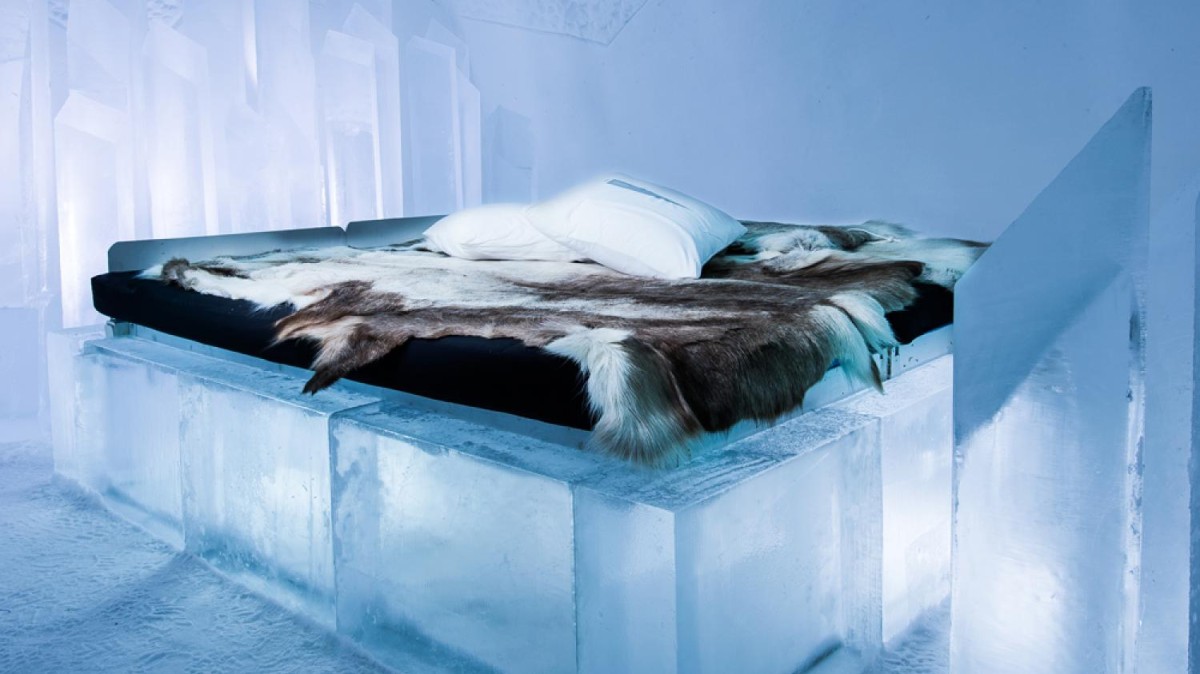 Os 10 alojamentos mais bizarros do mundo - Icehotel