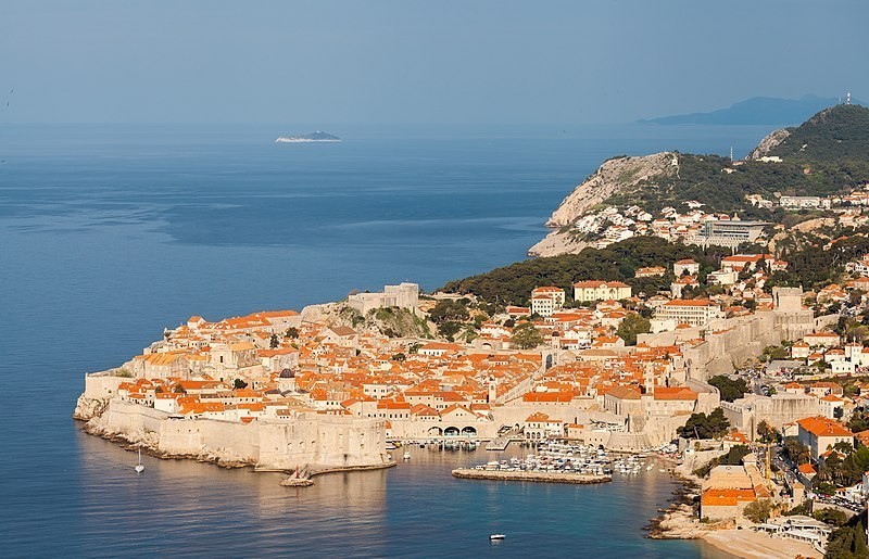 Mur protégeant la "Perle de l'Adriatique"