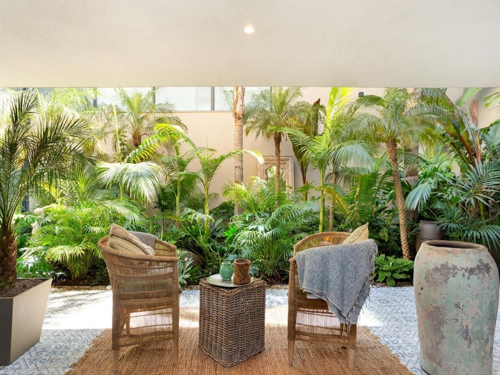 Jardim interior
