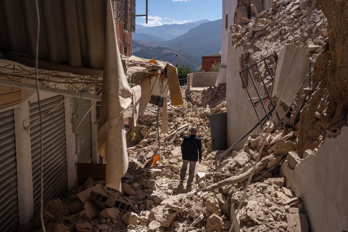 Sismo em Marrocos