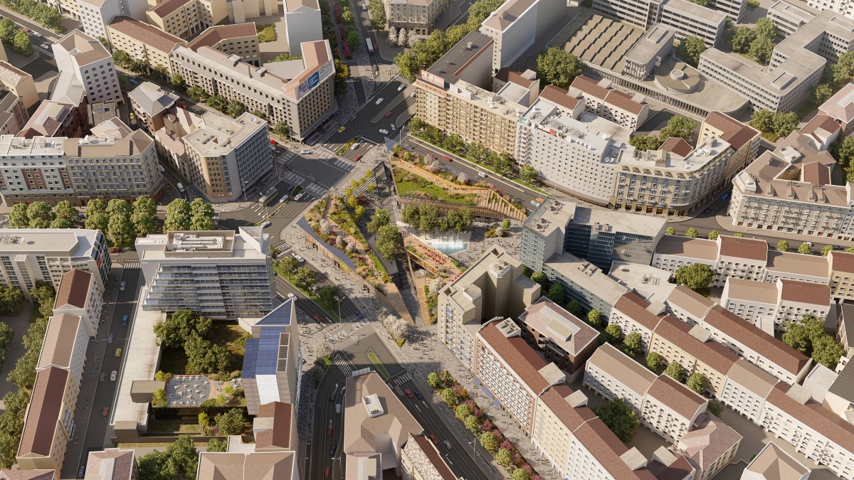 Milano per LOC, Itália Espaços públicos sustentáveis