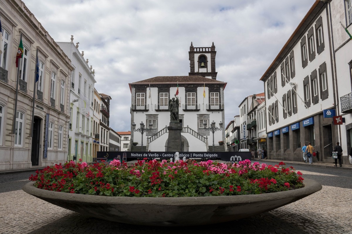Casas na ilha de São Miguel
