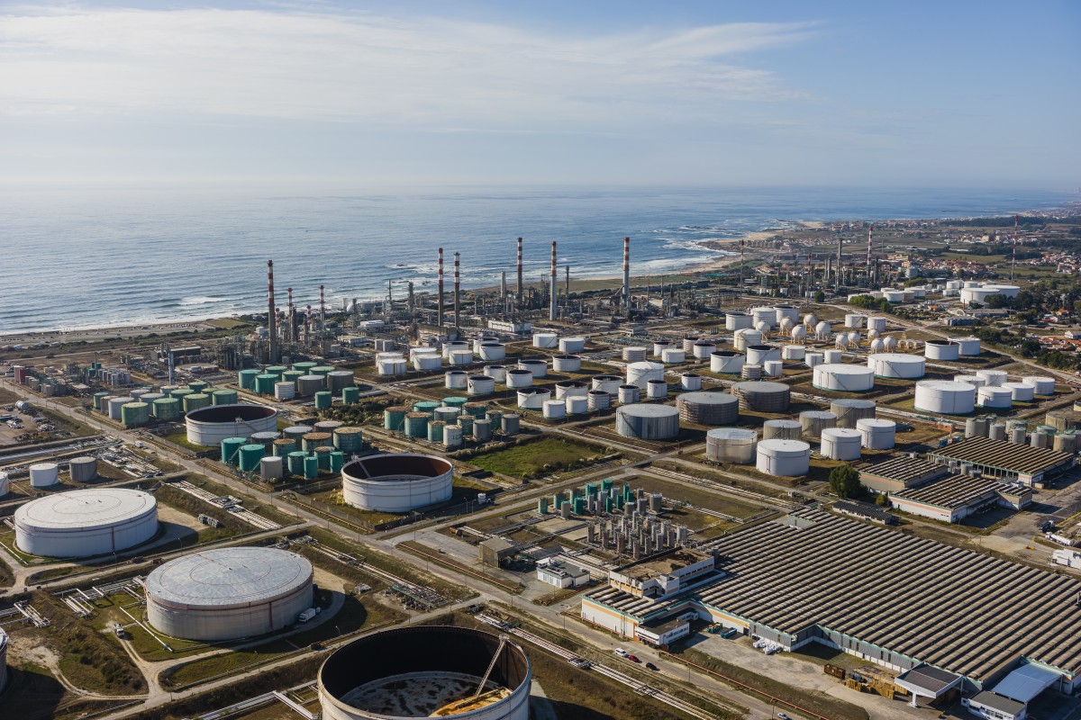 Antiga refinaria em Matosinhos