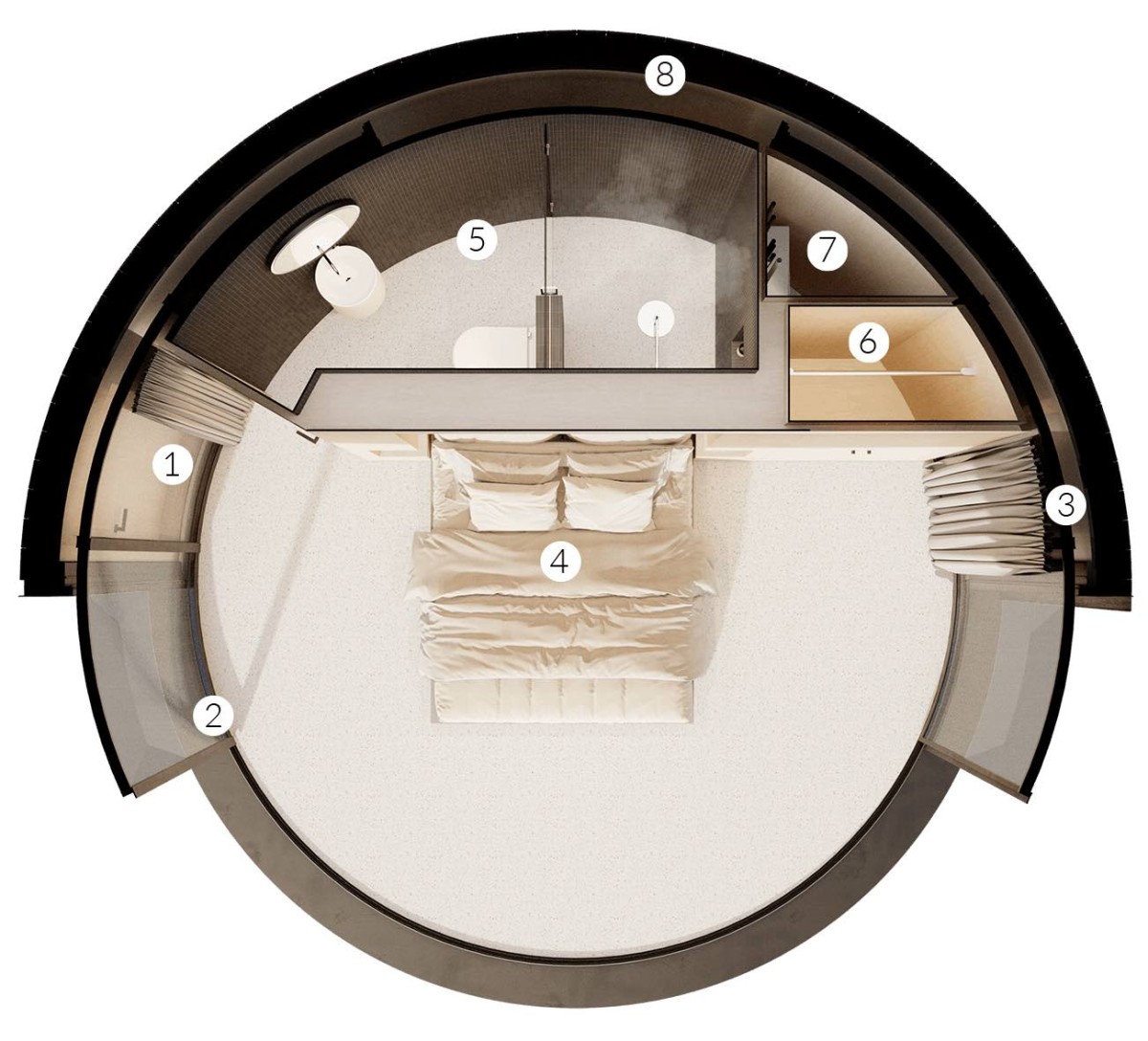 minicasa pré-fabricada