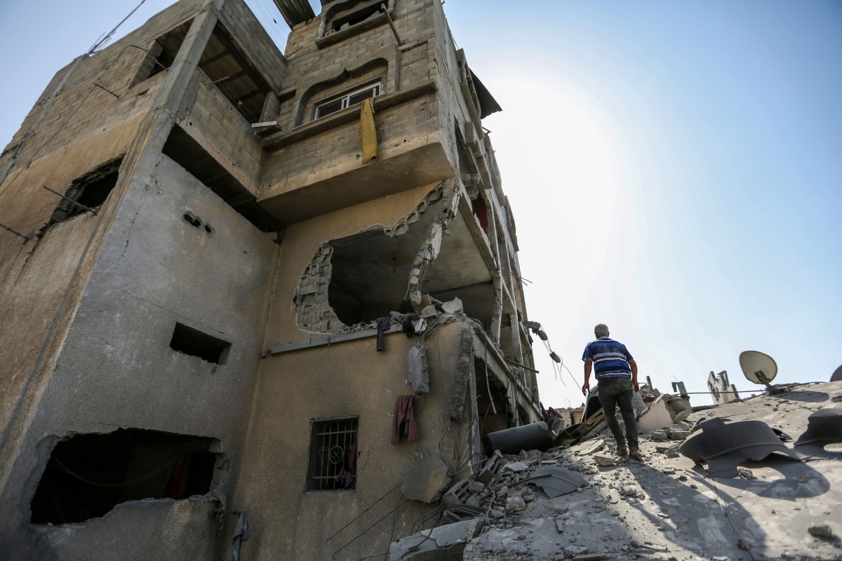 Khan Yunis, Gaza Conflito em Israel preocupa BCE