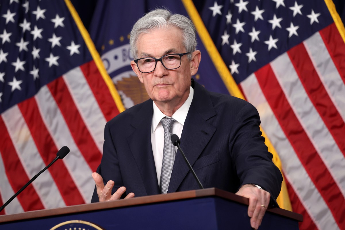 Jerome Powell, presidente da Fed Fed mantém juros
