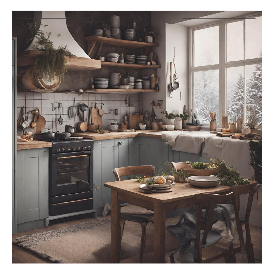 Casa con ambiente acogedor