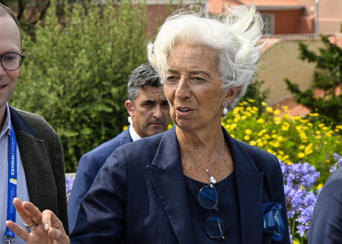Christine Lagarde, presidente do BCE Juros do BCE em pausa