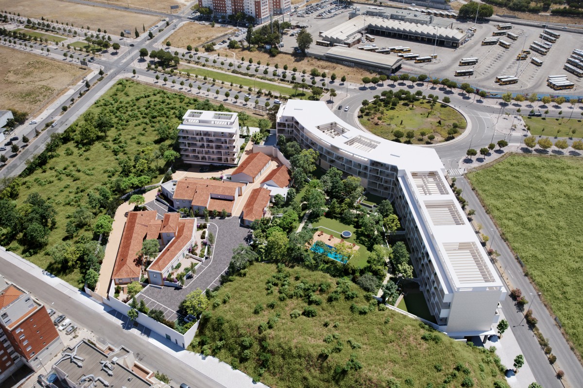 Construção nova na Alta de Lisboa