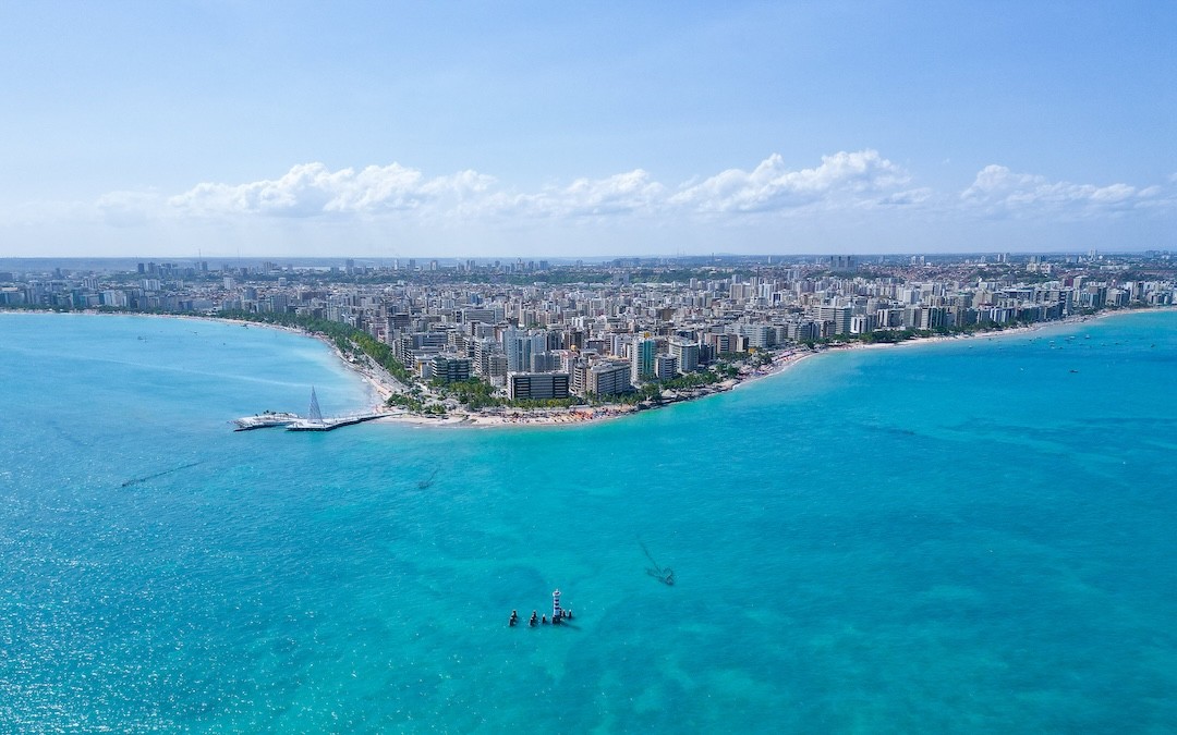Vista para Maceió