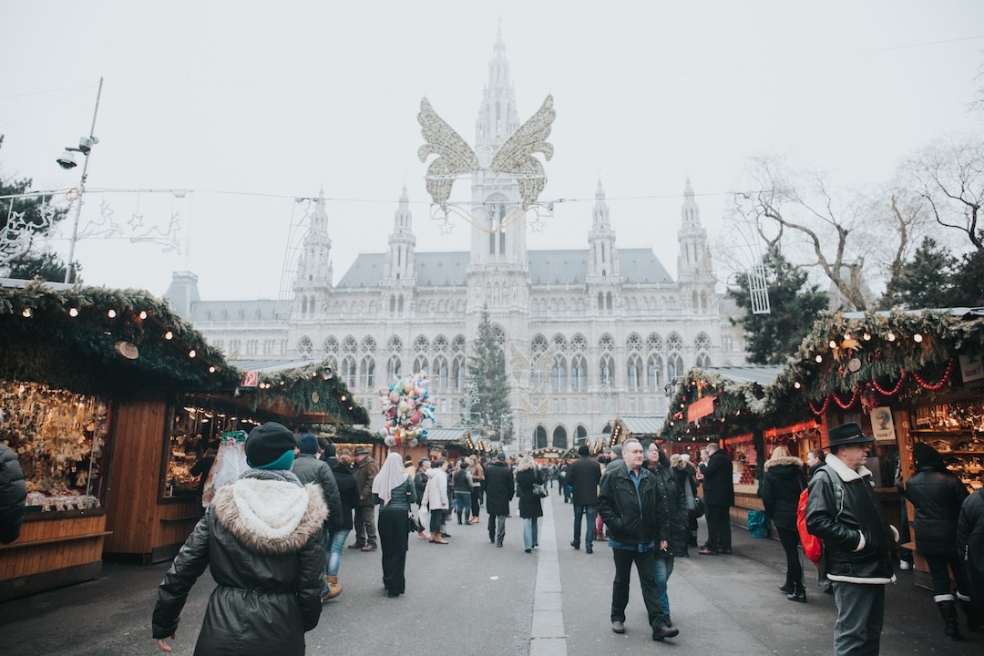 mercadinhos de Natal em Viena
