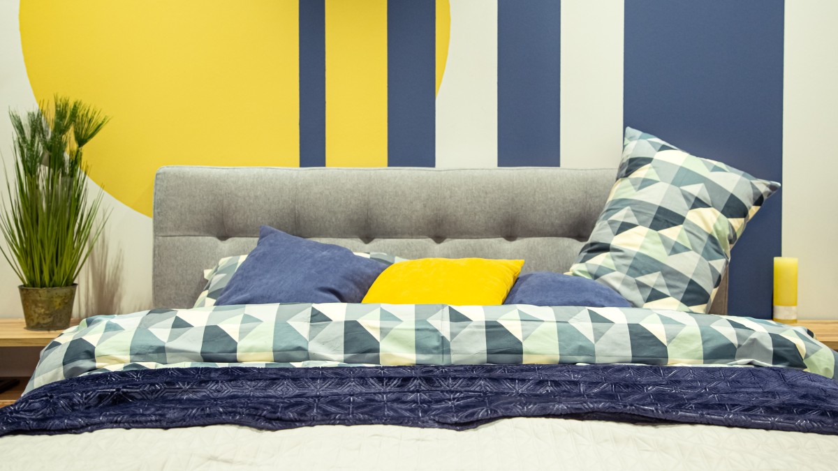 paredes com círculos