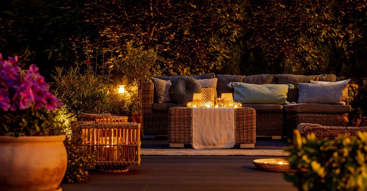 decorar o jardim