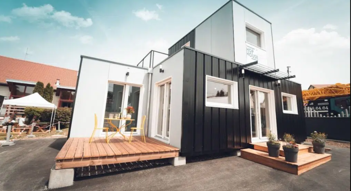 minicasas de madeira