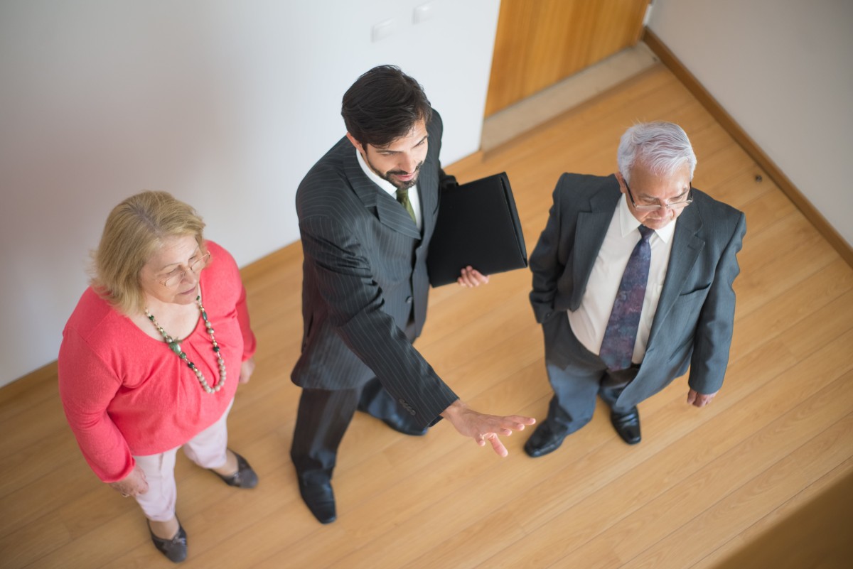Empresas imobiliárias em queda
