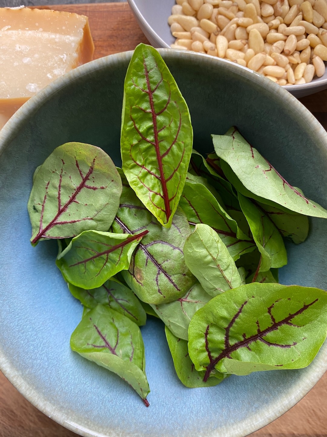 folhas de sorrel