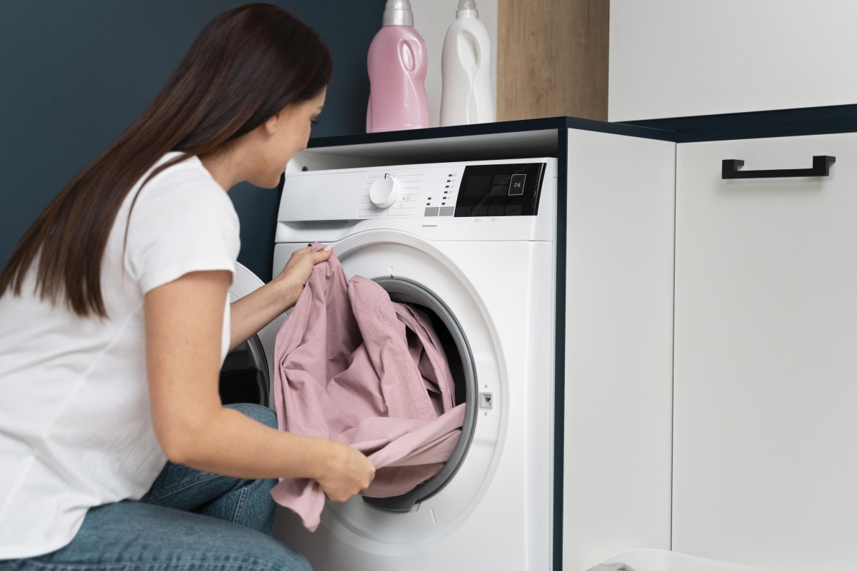 Como limpar a máquina de lavar roupa