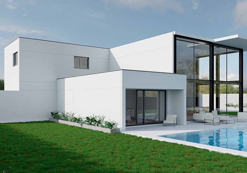 casa pré-fabricada