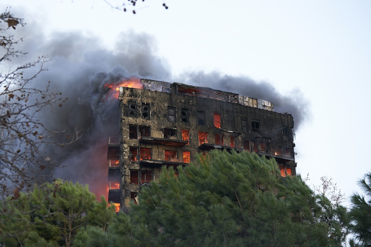 incêndio em Valência
