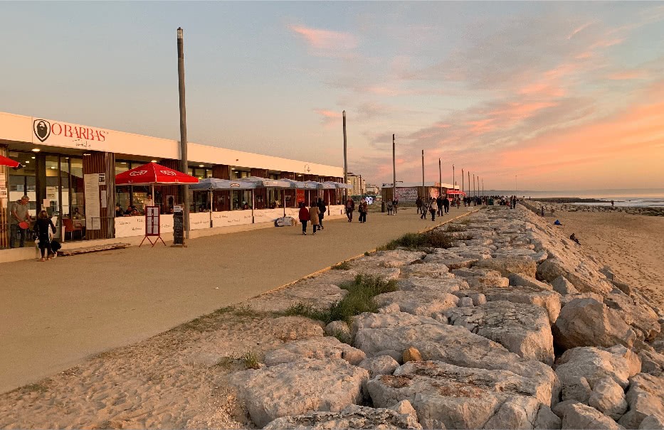 Restaurantes na Costa de Caparica