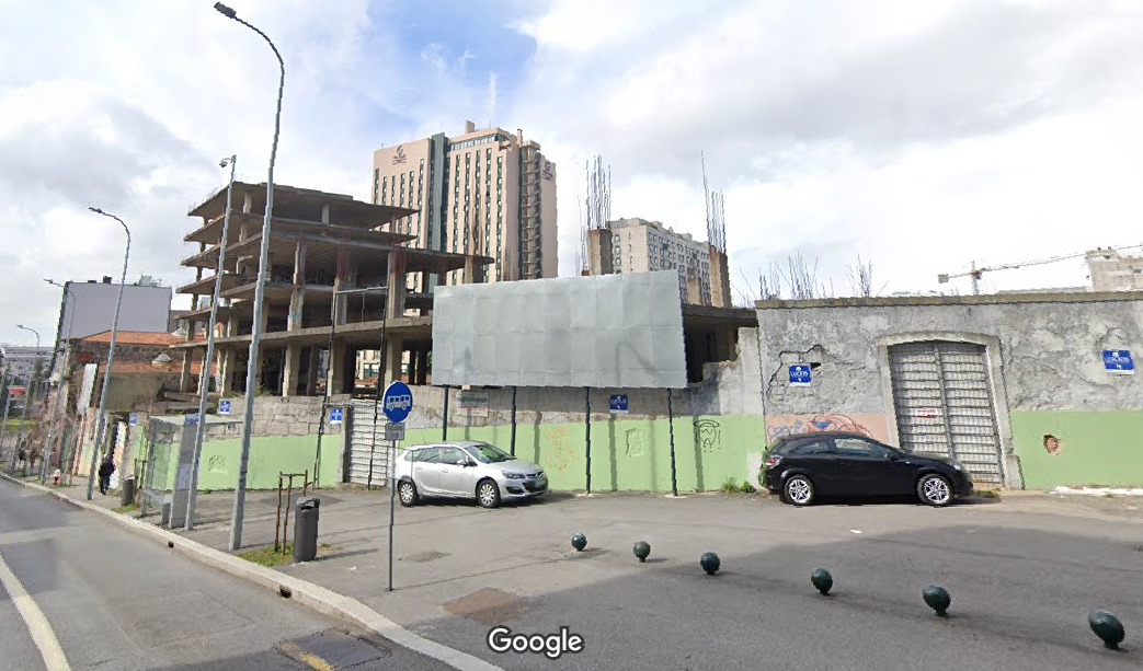 Edifício no Porto onde Gisberta foi assassinada