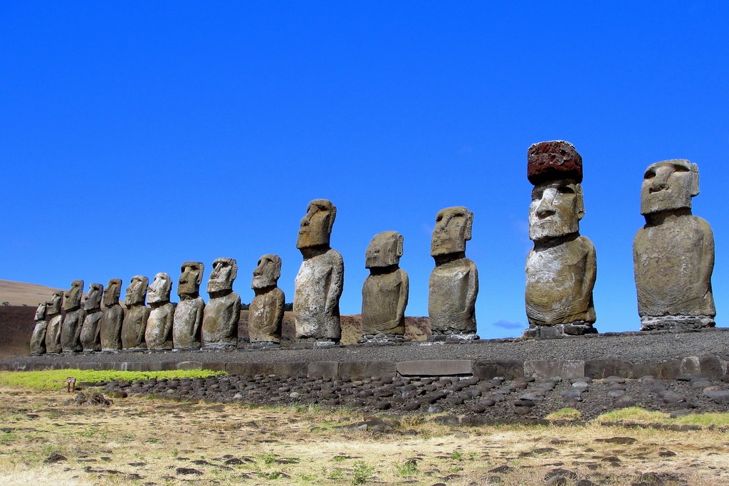 Moais de Rapa Nui, Chile