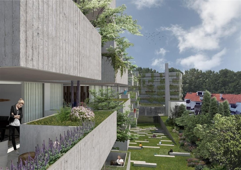 Ter um jardim no terraço