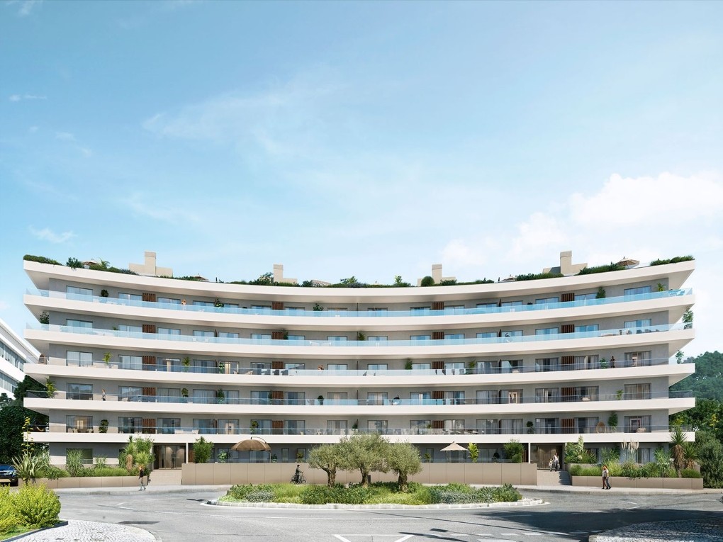 Apartamentos de nova construção com terraço