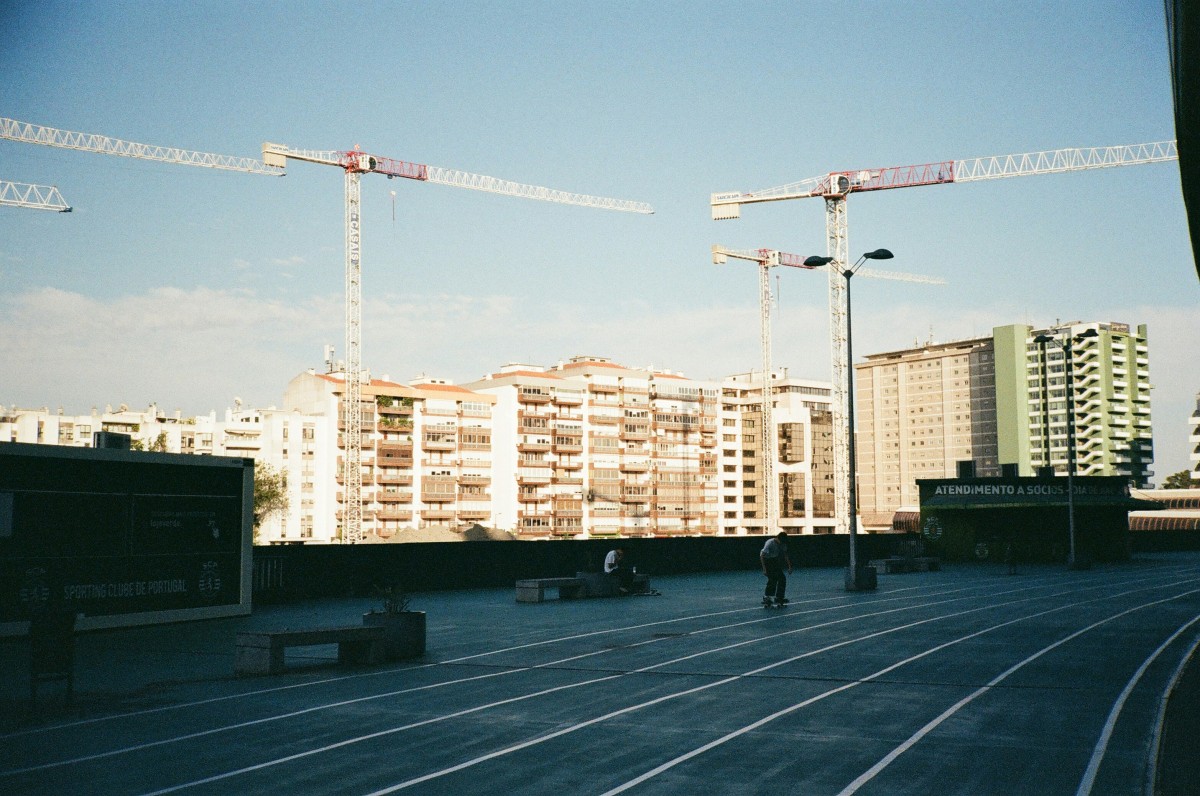 Construção de casas em Lisboa